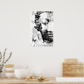 Breathe Buddha Poster (Keuken)