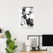 Breathe Buddha Poster (Thuiskantoor)