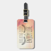 Breathe Deep Bagagelabel (Voorkant verticaal)
