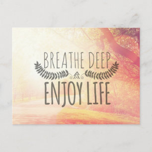 Breathe Deep Briefkaart