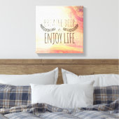 Breathe Deep Canvas Afdruk (Insitu (Slaapkamer))