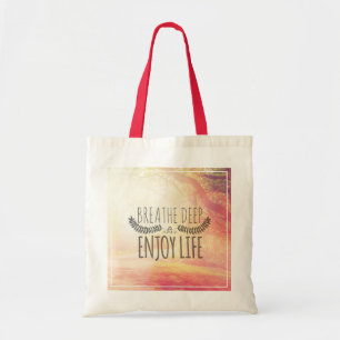 Breathe Deep Tote Bag