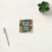 Breathe Deeply And Keep Going Post-it® Notes (Kantoor)