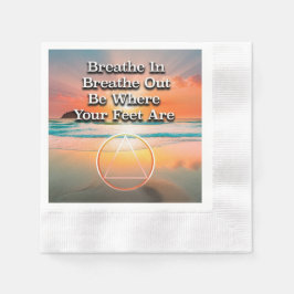 Breathe In Breathe Out Recovery Slogan Sunrise Servet