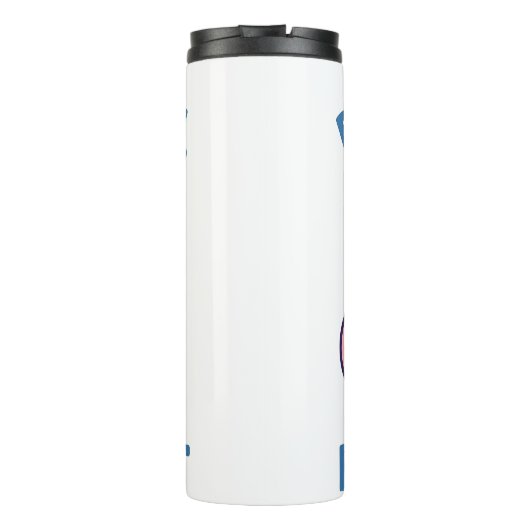 Breathe In Bubble Out Axolotl Yoga Thermosbeker (Achterkant)