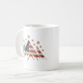 Breathe Mountain Minimalist Mug - Calm Nature Desi (Devant gauche)