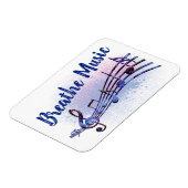 Breathe Music MoonDreams Music Logo Magneet (Linkerzijde)