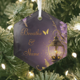 Breathe´n Shine Mel Mae Schmidt Stationery Glas Ornament