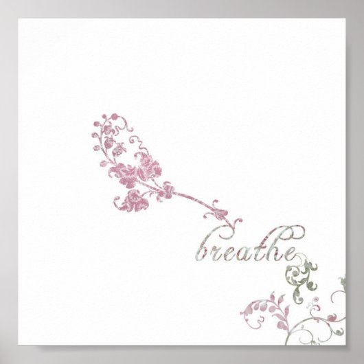 Breathe Poster (Voorkant)