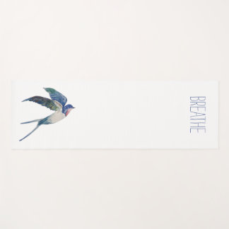 "Breathe" Yoga Mat met Skye Uitzicht Split Tail Lo