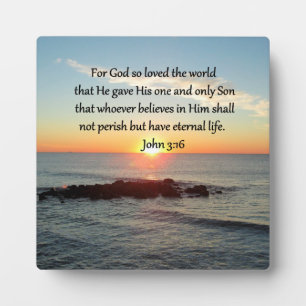 BREATHTAKING JOHN 3:16 SUNRISE FOTOPLAAT