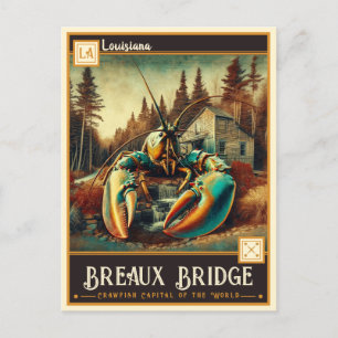 Breaux Bridge, Louisiana    Briefkaart