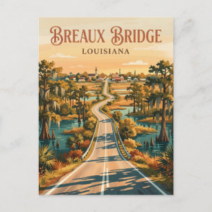 Breaux Bridge VS Briefkaart
