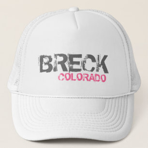 Breck Colorado simple casquette blanc