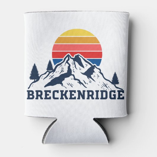 Breckenridge Colorado Blikjeskoeler (Voorkant)