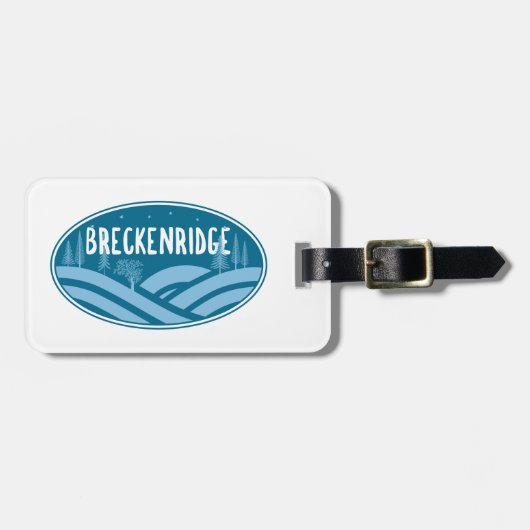 Breckenridge Colorado buitenshuis Bagagelabel (Voorkant horizontaal)
