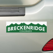 Breckenridge Colorado Bumpersticker (Op auto)
