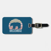 Breckenridge Colorado Retro Beer Bagagelabel (Voorkant horizontaal)
