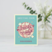 Breckenridge Colorado Retro  Briefkaart (Staand voorkant)