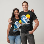 Breckenridge Colorado Retro Ski T-shirt (Unisex)