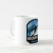 Breckenridge Colorado Ski Mountain Koffiemok (Voorkant links)