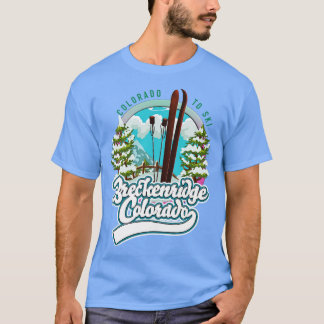 Breckenridge Colorado  ski T-shirt