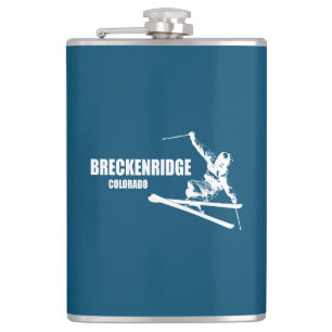 Breckenridge Colorado Skier Heupfles