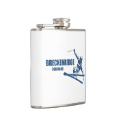 Breckenridge Colorado Skier Heupfles (Rechts)