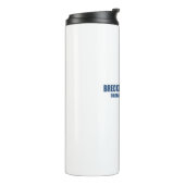 Breckenridge Colorado Skier Thermosbeker (Gedraaid links)