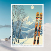 Breckenridge Colorado vacances ski Carte postale