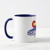 Breckenridge Colorado wood mountains mug (Gauche)