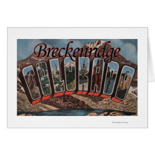 Breckenridge, le Colorado - grandes scènes de