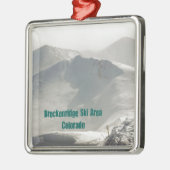 Breckenridge Ski Area, CO Metalen Ornament (Links)