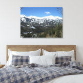 Breckenridge Skipistes Canvas Afdruk (Insitu (Slaapkamer))