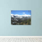 Breckenridge Skipistes Canvas Afdruk (Insitu (Houten vloer))