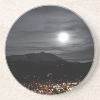 breckenridge volle maan zandsteen onderzetter