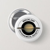 Breckland Astro 6 cm Round Badge (Devant & derrière)
