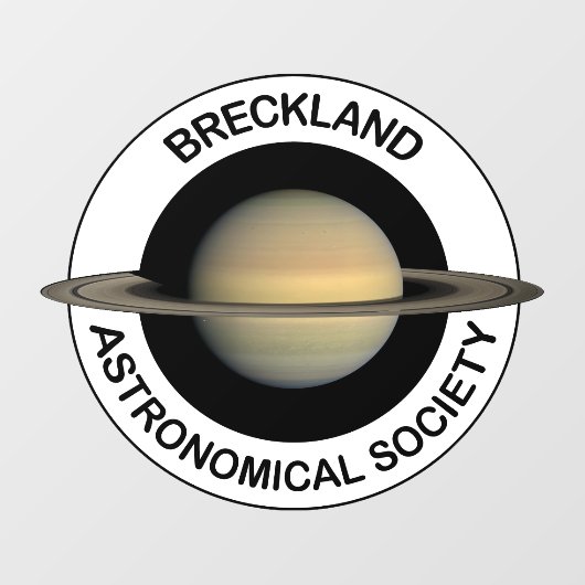 Breckland Astro Window Cling Raamsticker (Vel)