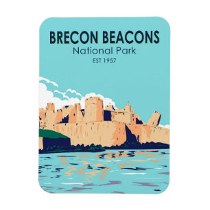 Brecon Beacons National Park Caerphilly Castle Magneet