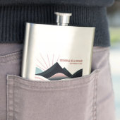 Brecon Beacons National Park Gekleurde heuvels Flacon (Voorbeeld)