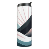 Brecon Beacons National Park Gekleurde heuvels Thermosbeker (Gedraaid links)