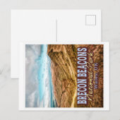 BRECON BEACONS NATIONALE PARK - WALES VK BRIEFKAART (Voorkant / Achterkant)