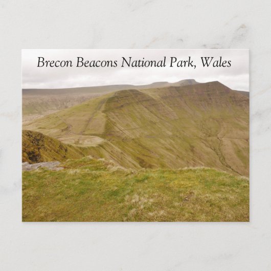 Brecon Beacons Wales Briefkaart (Voorkant)