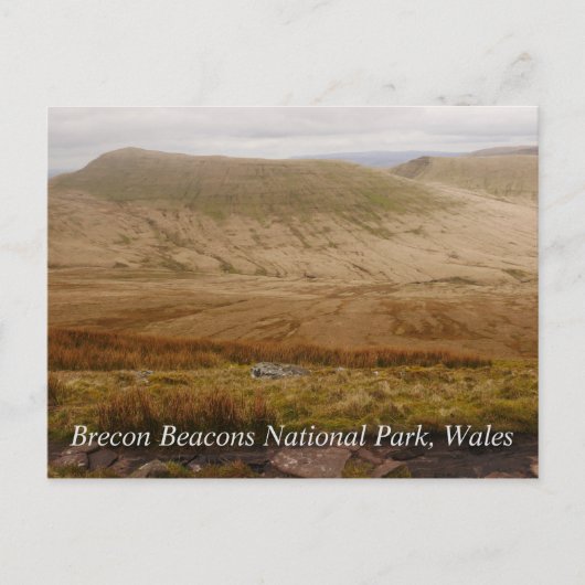 Brecon Beacons Wales Briefkaart (Voorkant)