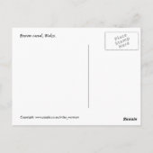 Brecon Canal Briefkaart (Achterkant)