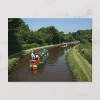 Brecon en Abergavenney canal, Wales Briefkaart