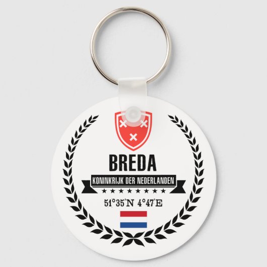 Breda Sleutelhanger (Voorkant)