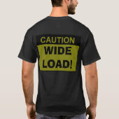 BREDE BELASTING! T-SHIRT (Achterkant)