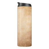 Brede grunge textures backgrounds thermosbeker (Geroteerd rechts)