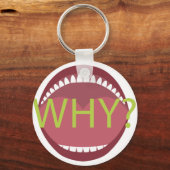 Brede Open Mouth Sleutelhanger (Voorkant)